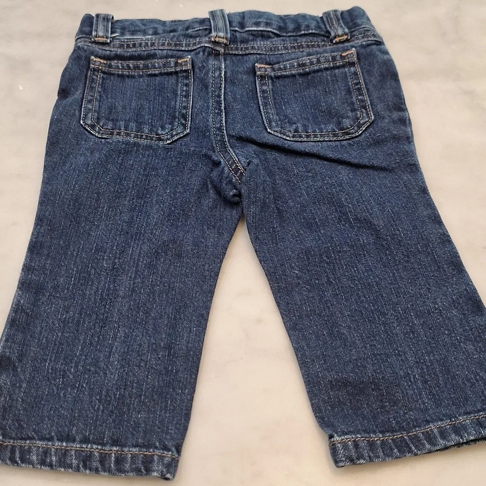 Old Navy 3T Girls Pull‎ on Stylish Blue Denim Jeans for Kids